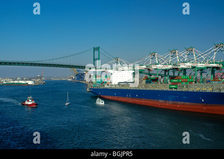 Hafen von Los Angeles, Kalifornien Stockfoto