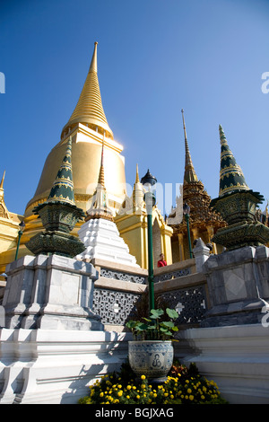 Wat Phra Kaew, Grand Palace Stockfoto