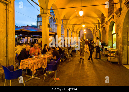 Piazza Grande, Modena, Italien Stockfoto