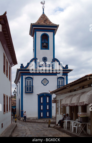 Igreja de Nossa Senhora do Amparo, Kirche, Diamantina, Brasilien Stockfoto
