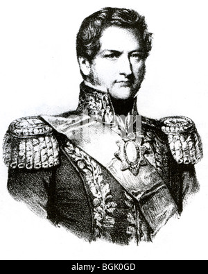 JUAN MANUEL de ROSAS (1793-1877) argentinischer Diktator Stockfoto