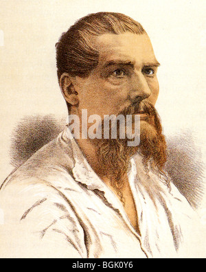 SIR RICHARD FRANCIS BURTON - englische Forscher und Schriftsteller (1821 – 1890) Stockfoto