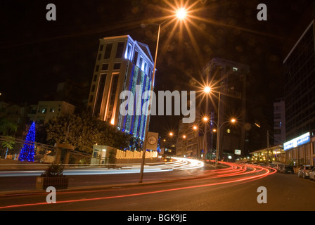 Weihnachtslicht Beirut-Libanon Stockfoto