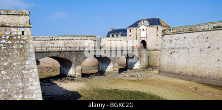 Die Zitadelle von Port-Louis, Morbihan, Bretagne, Frankreich Stockfoto