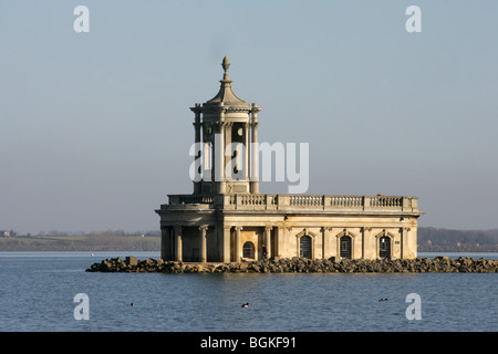 Normanton Kirche in Rutland Water Stockfoto