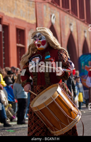 Basler Karneval Parade - Basler Fasnacht - Schweiz Stockfoto