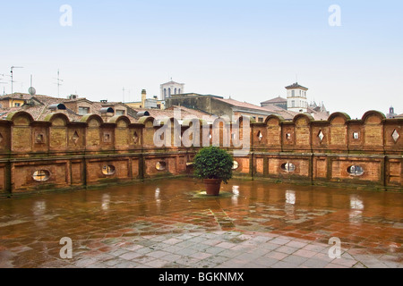 Schloss Estense, Ferrara, Emilia Romagna, Italien Stockfoto