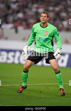 Torhüter Jens Lehmann, VfB Stuttgart-Fußball-Verein Stockfoto