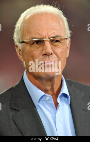 Franz Beckenbauer, Präsident 1. FC Bayern München-Fußball-Verein Stockfoto