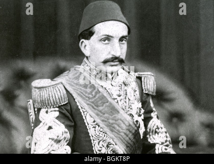 ABDUL HAMID II (1842-1918) 34. Sultan des Osmanischen Reiches Stockfoto