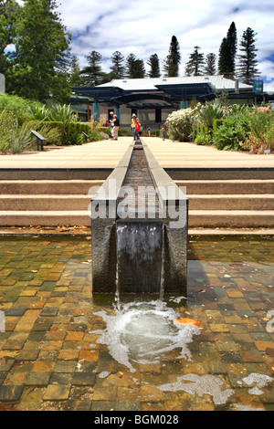 SA Wasser der mediterrane Garten Botanischer Garten Adelaide South Australia Stockfoto