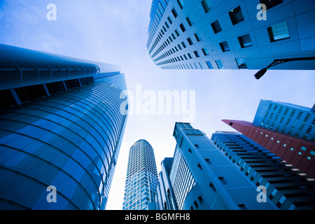 Low Angle View von Gebäuden Stockfoto