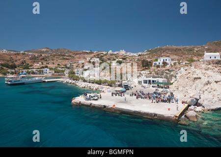 Psathi Hafen, Insel Kimolos, Griechenland Stockfoto