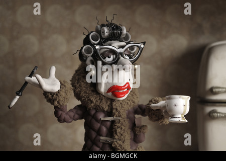 Mary und Max Jahr: 2009 Regie: Adam Elliot Animation Stockfoto