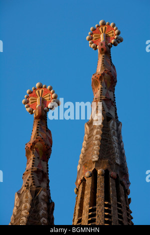 Barcelona - die Sagrada Familia - spanischen Jugendstils - Modernisme - Gaudi - Stadtteil Eixample Stockfoto