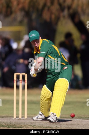 STEVE WAUGH GDAY USA HOLLYWOOD ASHES CRICKET MATCH WOODLEY PARK LOS ANGELES Kalifornien USA 20. Januar 2008 Stockfoto