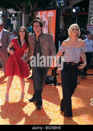 JANE CARREY JIM CARREY JENNY MCCARTHY DR. SEUSS HORTON hört ein, die Welt WESTWOOD LOS ANGELES USA PREMIERE 8. März 2008 Stockfoto