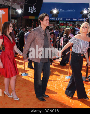 JANE CARREY JIM CARREY JENNY MCCARTHY DR. SEUSS HORTON hört ein, die Welt WESTWOOD LOS ANGELES USA PREMIERE 8. März 2008 Stockfoto