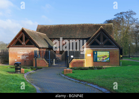 Das nationale Nadel-Museum neben dem Fluss Pfeil Redditch Worcestershire Midlands, uk Stockfoto