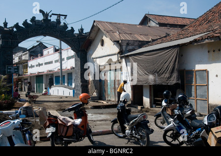 Hafen von Singaraja, Bali, Indonesien Stockfoto