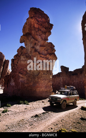 Felsformationen. Süd Lipez, Bolivien. Stockfoto