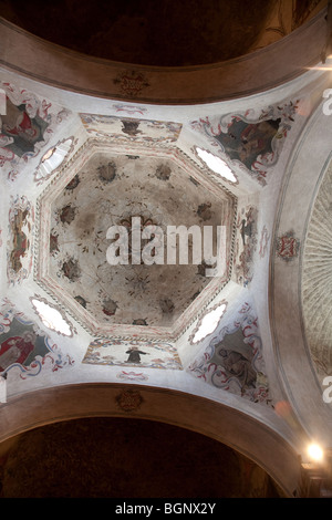 Innere Mission San Xavier del Bac, Santa Cruz-Tal, Tucson, Arizona, USA Stockfoto