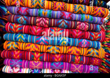 Handwerk-Marktkirche und Ex-Convento de Santo Domingo. San Cristóbal de Las Casas, Chiapas, Mexiko. Stockfoto