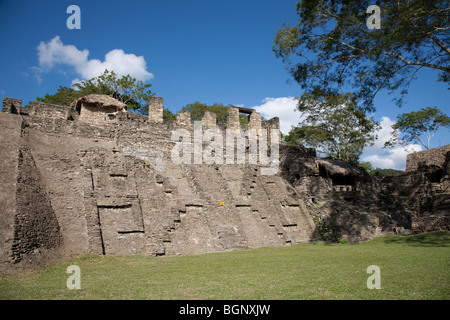 Toniná Maya-Ruinen Archäologie Website, Chiapas, Mexiko. Stockfoto