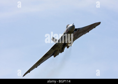 Vulcan Bomber XH558 an RAF Leuchars Airshow 2009, Fife, Schottland Stockfoto