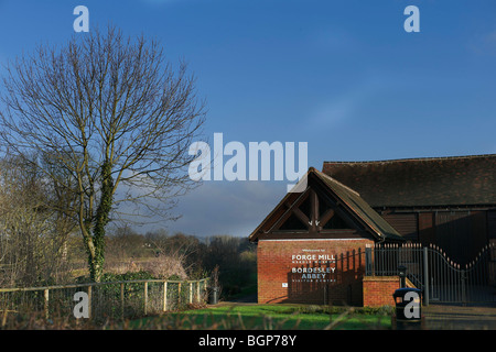 alte Industriebauten im Musée national Beedle in Redditch Worcestershire in den Midlands von england Stockfoto