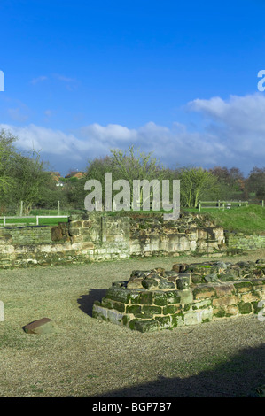 die Ruinen von Bordesley Abbey in Redditch Worcestershire in den Midlands in england Stockfoto