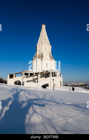 Mariä Himmelfahrt in Kolomenskoje Immobilien in Moskau, Russland Stockfoto