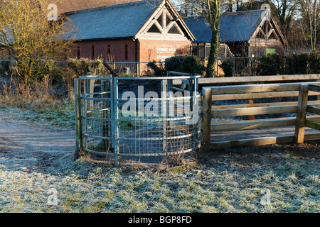 Das nationale Nadel-Museum neben dem Fluss Pfeil Redditch Worcestershire Midlands, uk Stockfoto