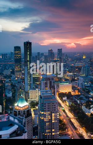 Geschäftsviertel, Bangkok, Thailand Stockfoto