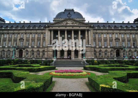 Der königliche Palast von Brüssel / Palais Royal de Bruxelles / Koninklijk Paleis van Brussel, Belgien Stockfoto