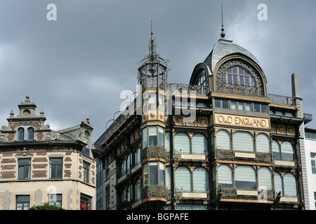 Old England beherbergt das Musical Instrument Museum / MIM, Brüssel, Belgien Stockfoto