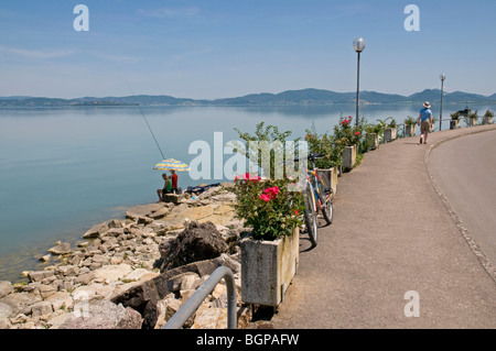 Lakeside in Castiglione del Lago, Umbrien Stockfoto