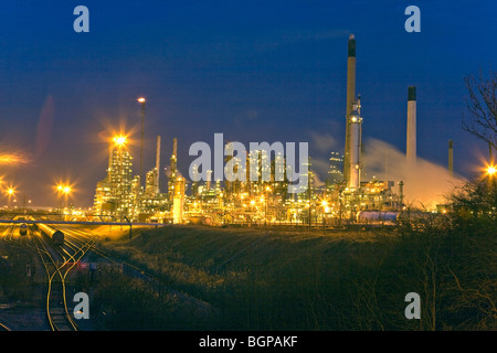 Lindsey Oil Refinery Eastfield Road North Killingholme, North Lincolnshire, England. Stockfoto
