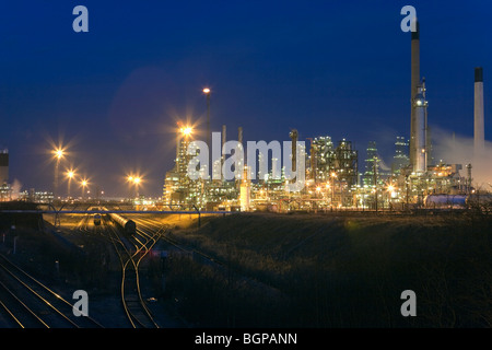 Lindsey Oil Refinery Eastfield Road North Killingholme, North Lincolnshire, England. Stockfoto