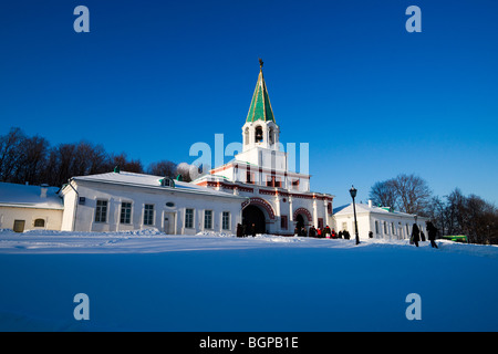 Rote Tor in Kolomenskoje Immobilien in Moskau, Russland Stockfoto