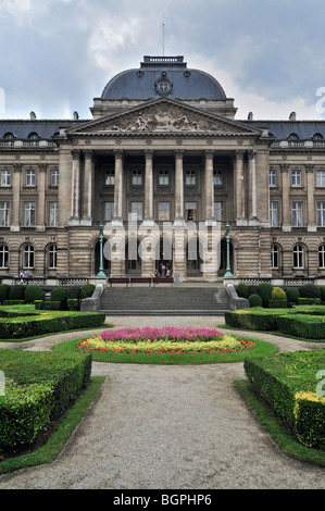 Der königliche Palast von Brüssel / Palais Royal de Bruxelles / Koninklijk Paleis van Brussel, Belgien Stockfoto