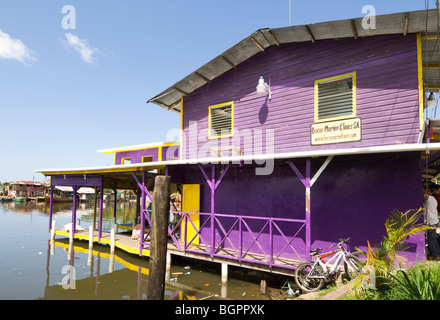 Panama Almirante Water Taxis Company für Bocas del Toro Stockfoto