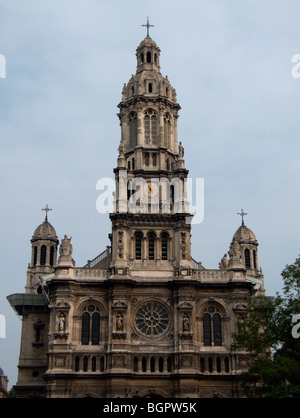 Église De La Sainte-Trinité (aka La Trinité). Zweites Reich Periode, entworfen von Théodore Ballu. Paris. Frankreich Stockfoto