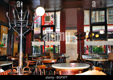 Cafe Hawelka, Wien, Österreich - eines der ältesten Cafés in Wien Stockfoto