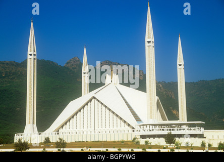 König Faisal Moschee in Islamabad, Pakistan Stockfoto