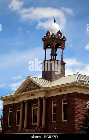 Rathaus, Silverton, alte West Bergbaustadt, Höhe von 9.318 im San Juan County Colorado, USA Stockfoto