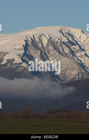 Zentralen Balkan Nationalpark, Winter, Bulgarien Stockfoto