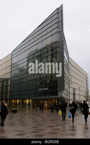 John Lewis-Shop in der Str. Davids 2 Fläche des Stadtzentrum von Cardiff South Wales Stockfoto