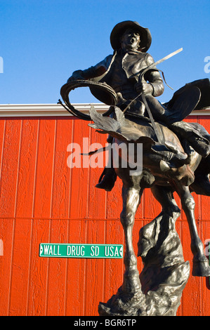 Wall Drug in Wall, South Dakota. Stockfoto