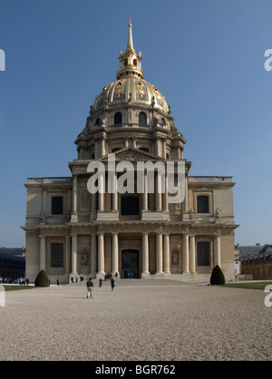 Église du Dôme (aka Saint-Louis des Invalides Kirche). Les Invalides. Paris. Frankreich Stockfoto